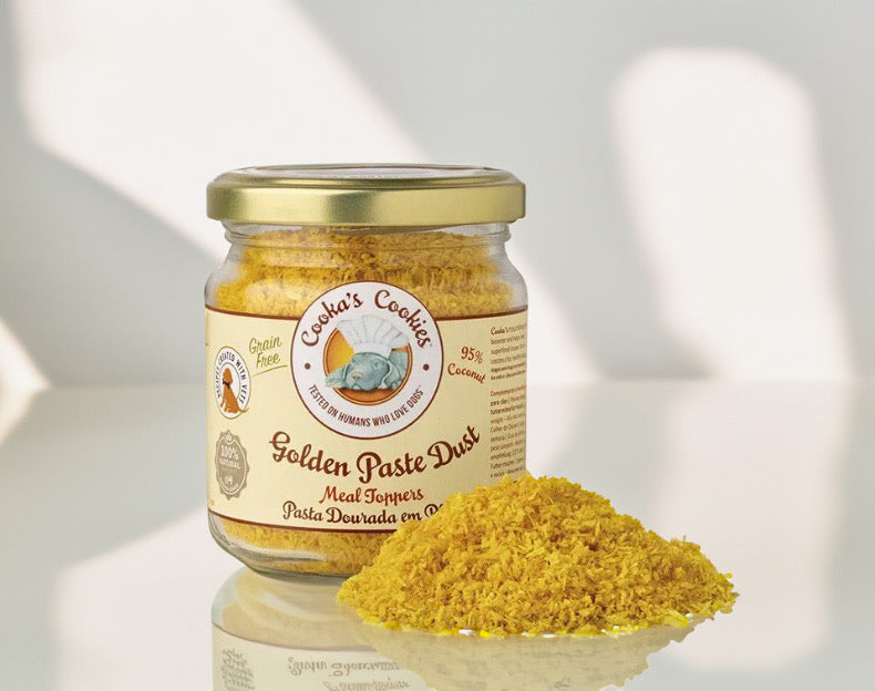 Booster de repas PÂTE GOLDEN - COOKA'S COOKIES Poids net : 65g
