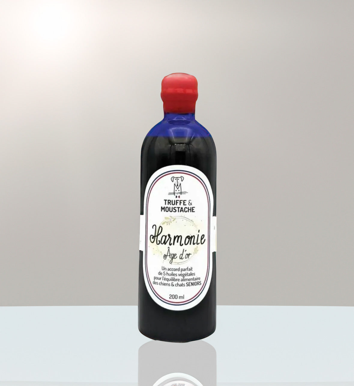 Huiles végétales Oméga 3 et 6 - HARMONIE ÂGE D'OR
TRUFFE & MOUSTACHE 200ml