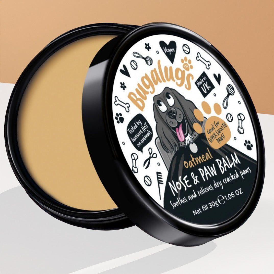 Baume BUGALUGS coussinet et truffe OATMEAL Pot de 30g