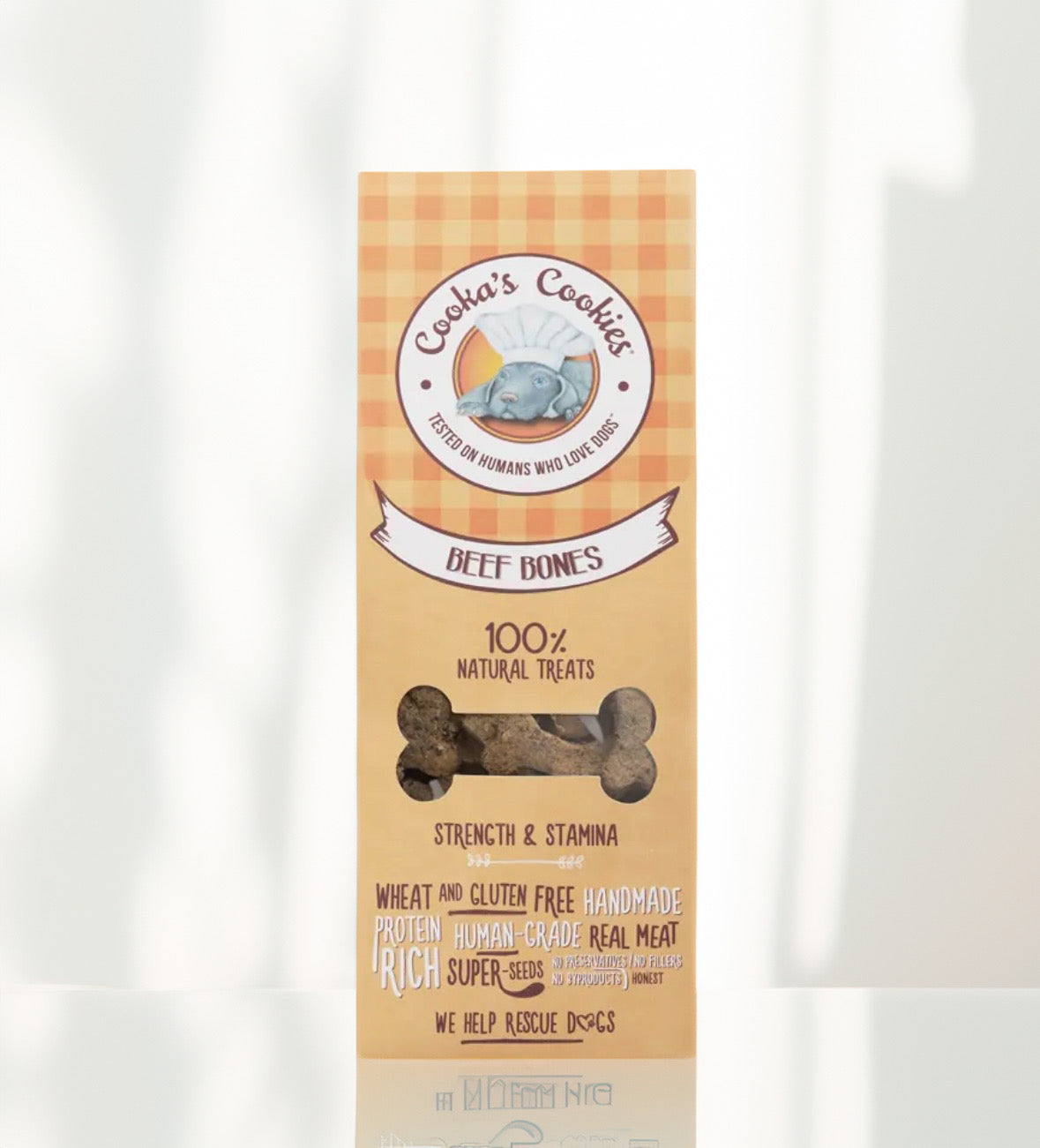 Friandises BŒUF forme os - COOKA'S COOKIES 100g
