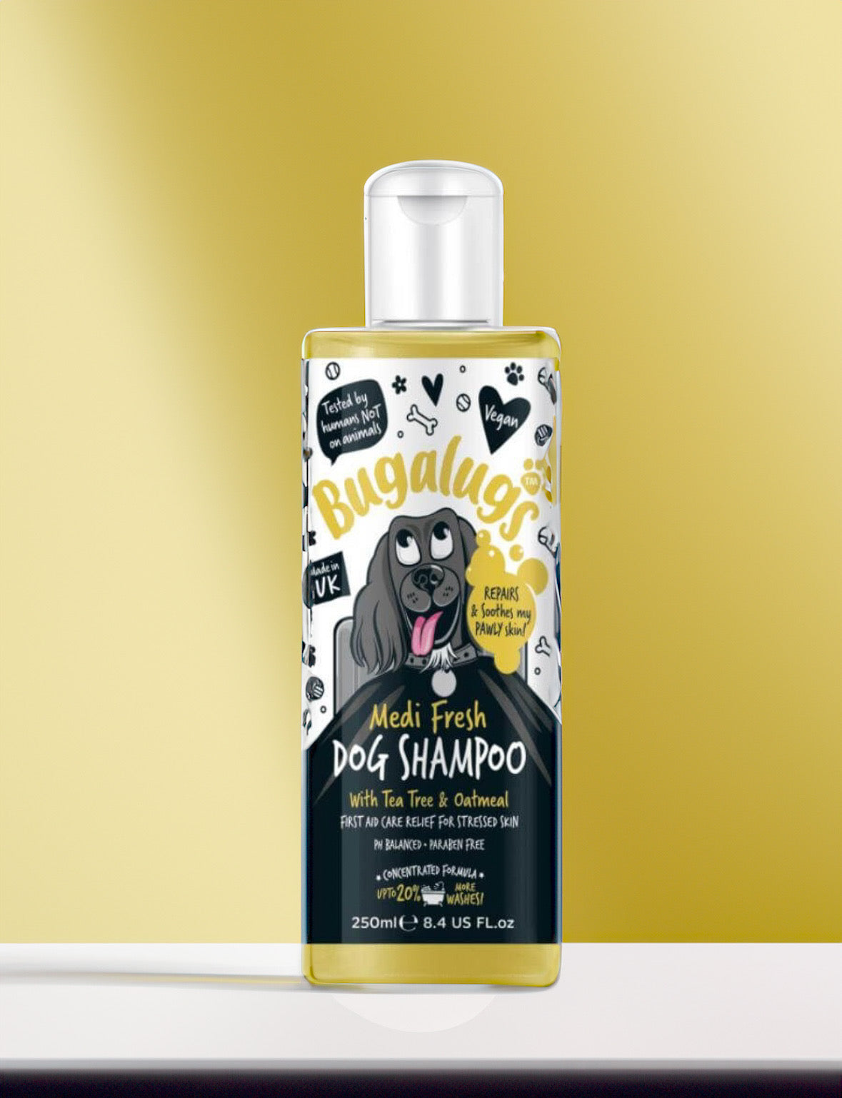 Shampoing BUGALUGS MEDI FRESH Tea Tree & Oatmeal 250ml